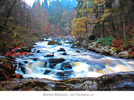 River Braan - by Dunkeld